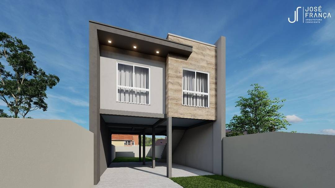 Casa sob Pilotis no Bairro São Luiz Gonzaga