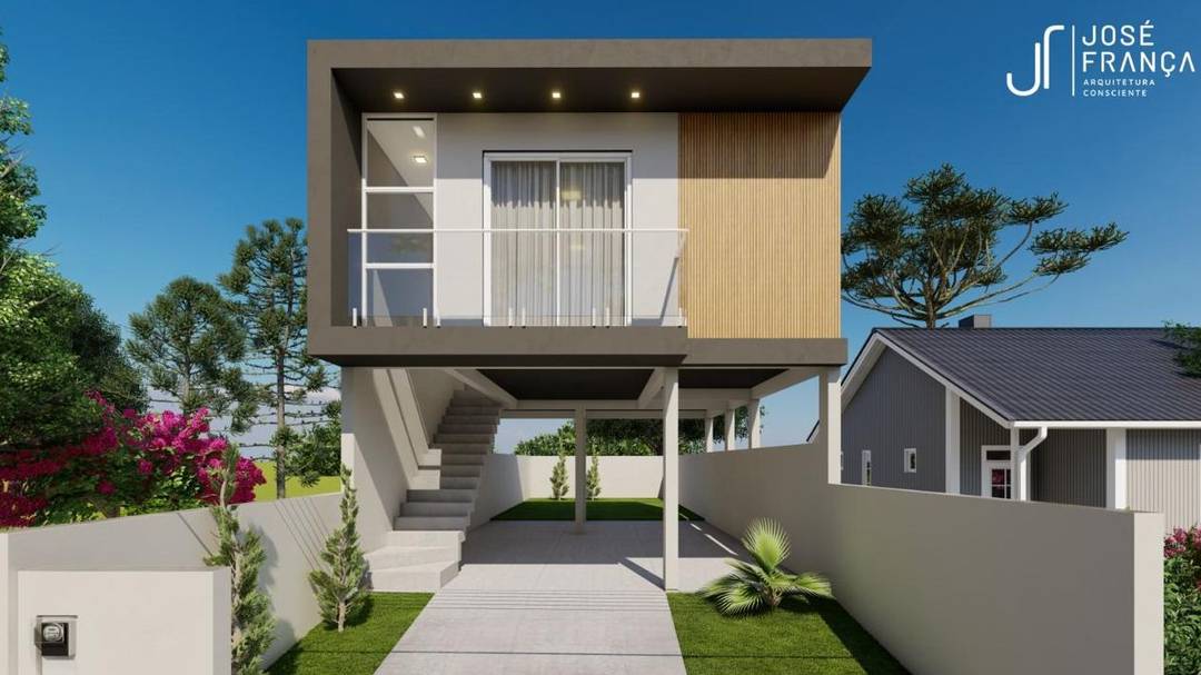 Casa Sob Pilotis no Alto das Figueiras/JA
