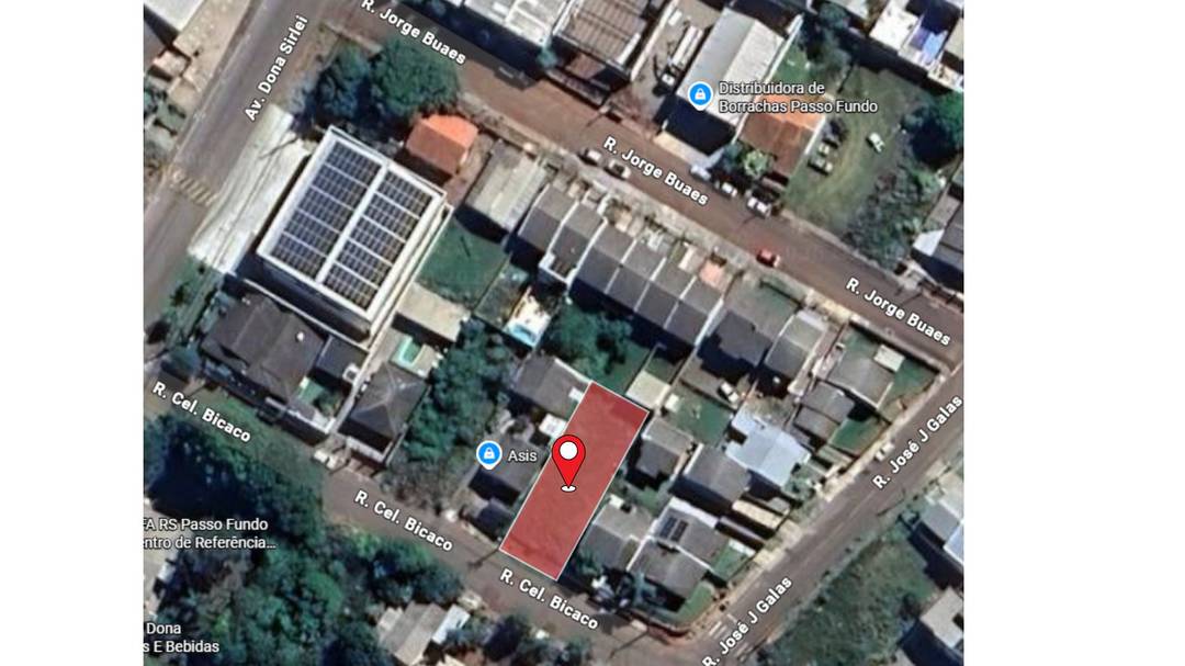 Terreno- Rua Coronel Bicaco
