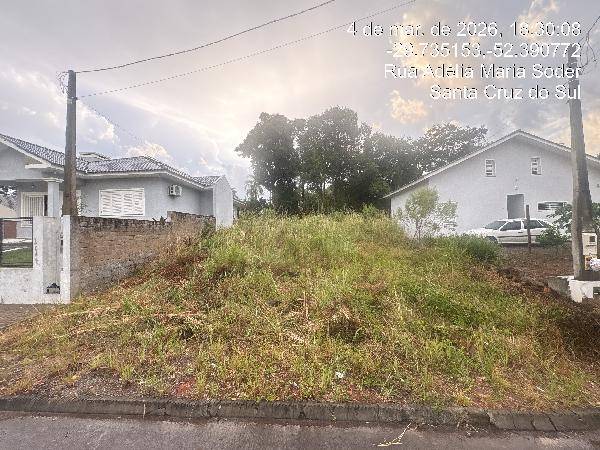Terreno em SANTA CRUZ DO SUL/RS — Leilão Caixa